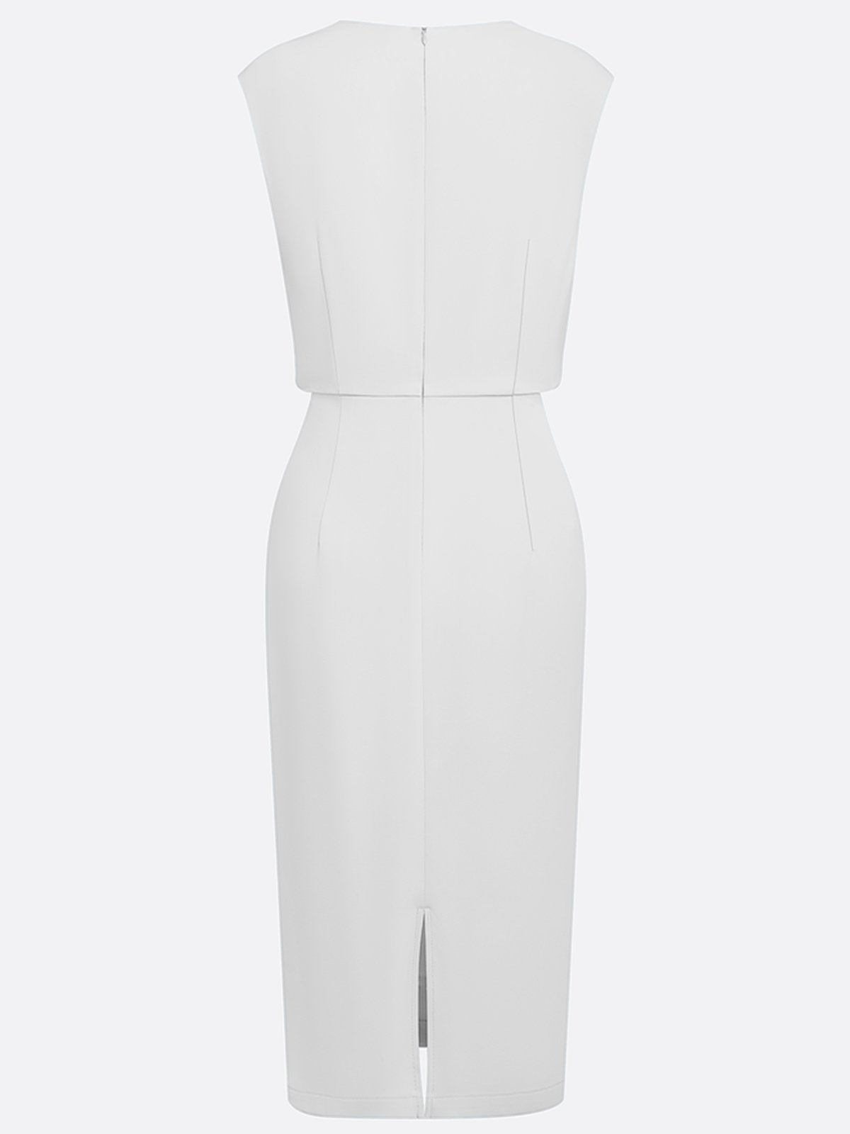 María™ | Vestido Midi Elegante con Drapeado