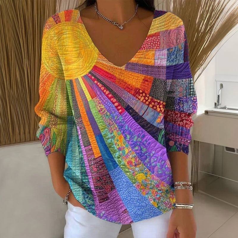 Aeliana™ | Blusa artística que transforma tu look al instante