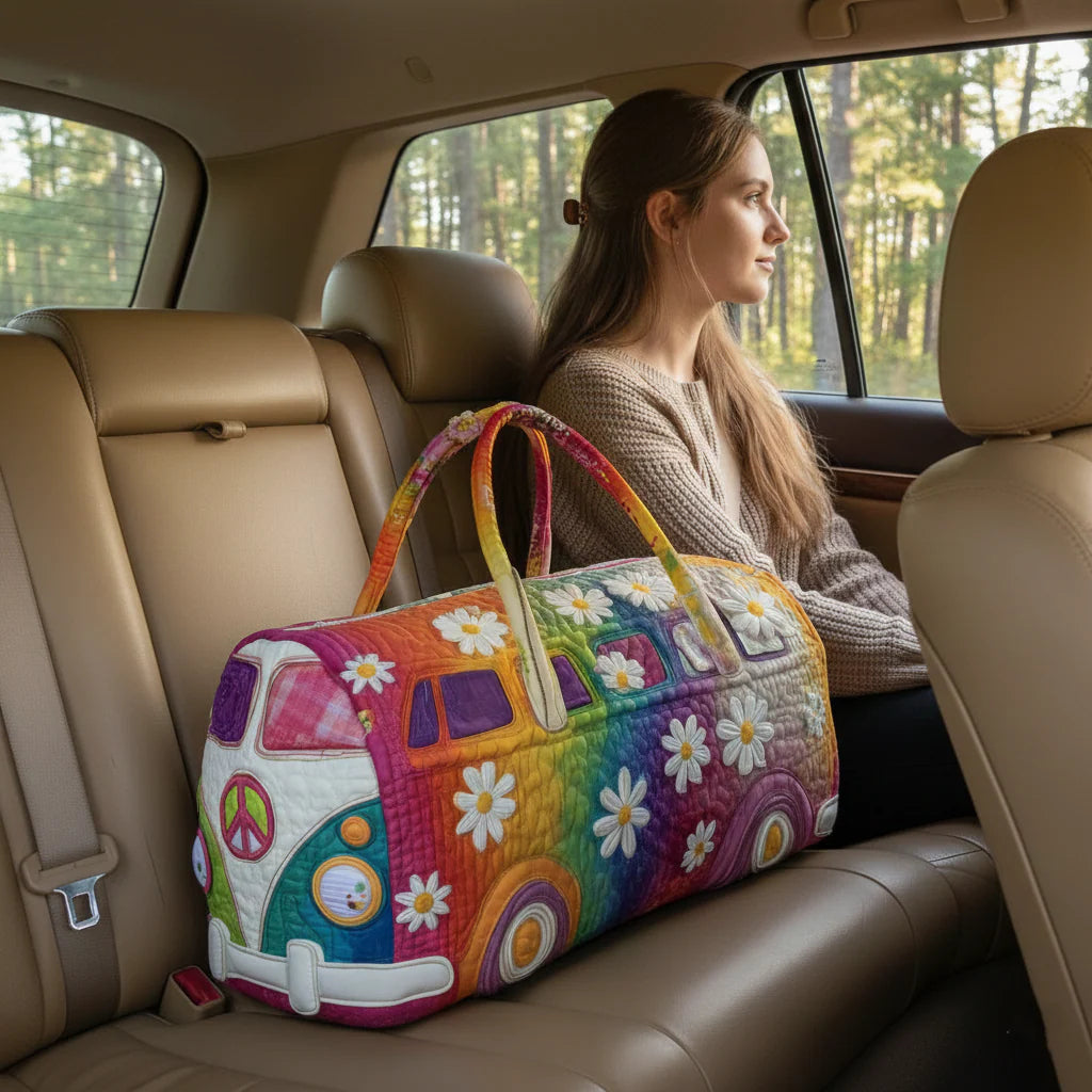 Solana™ | Bolsa de viaje acolchada estilo hippie