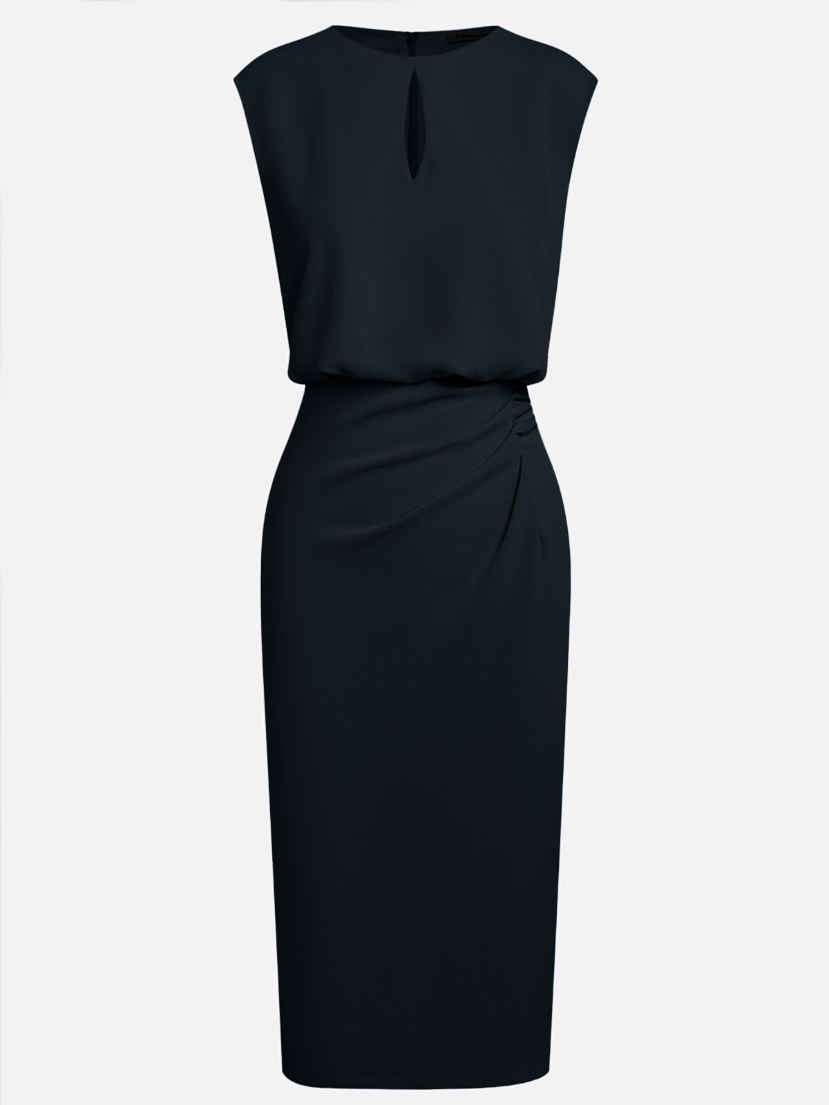 María™ | Vestido Midi Elegante con Drapeado
