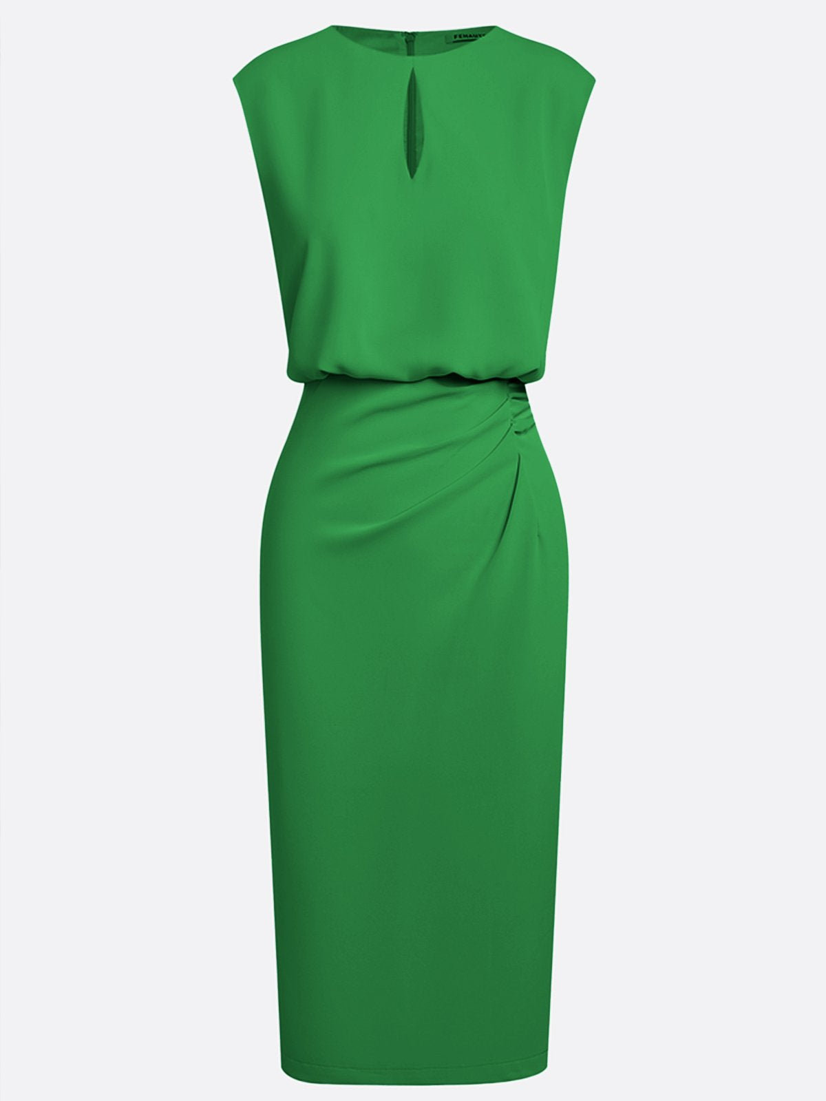 María™ | Vestido Midi Elegante con Drapeado