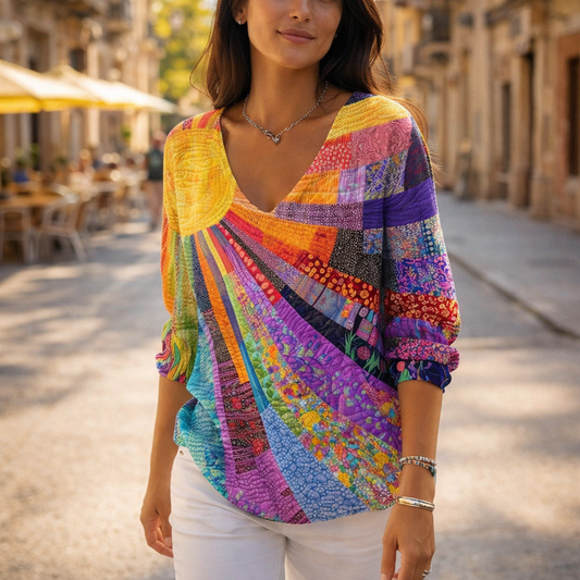 Aeliana™ | Blusa artística que transforma tu look al instante