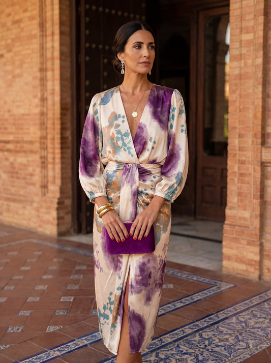 Valeria™ | Vestido cruzado elegante que realza tu silueta