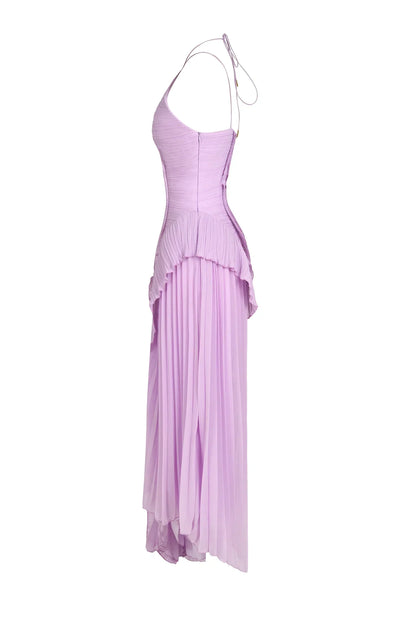 Isadora | Vestido Halter de Volantes – Edición Limitada