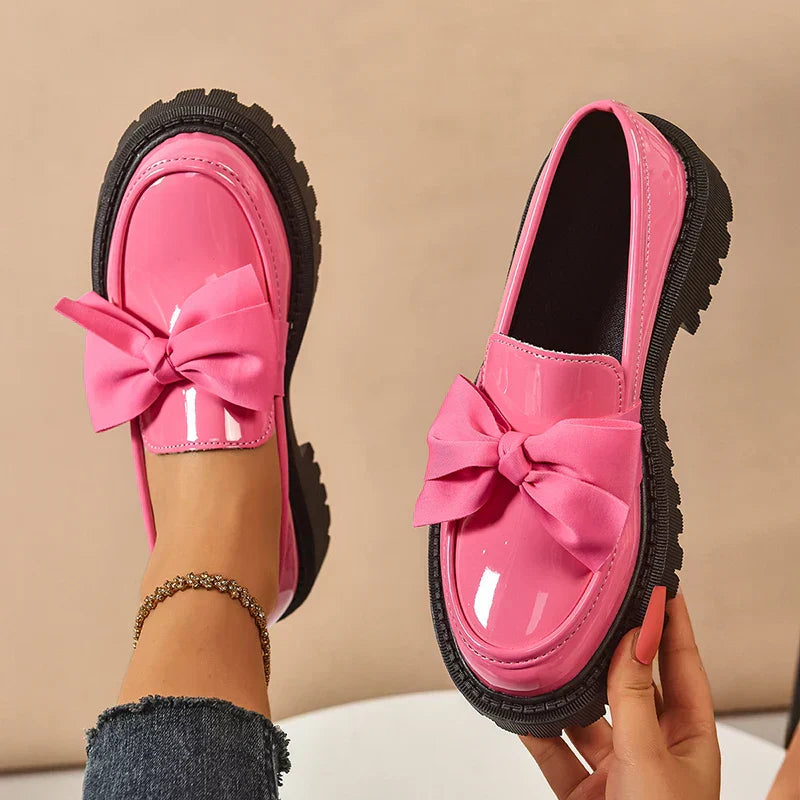 Garisa™ | Mocasines Plataforma Trendy con Lazo Chic