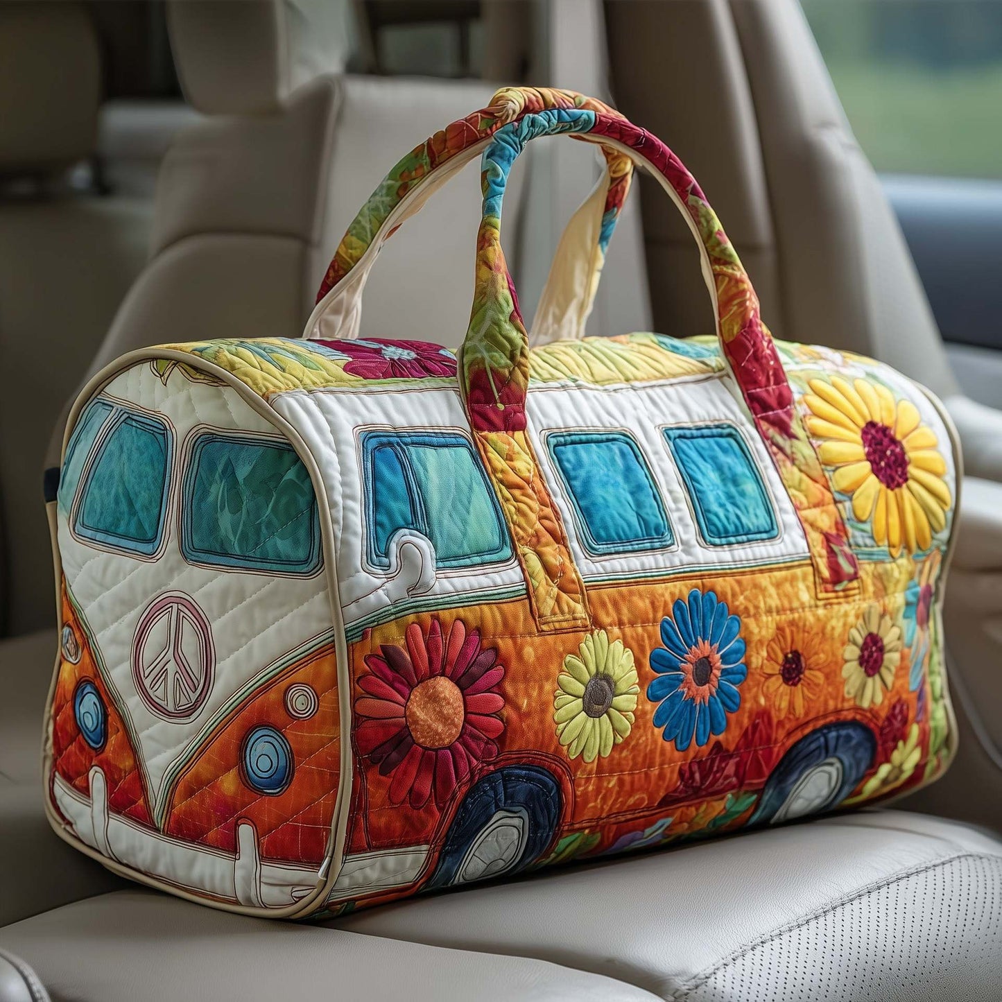 Solana™ | Bolsa de viaje acolchada estilo hippie
