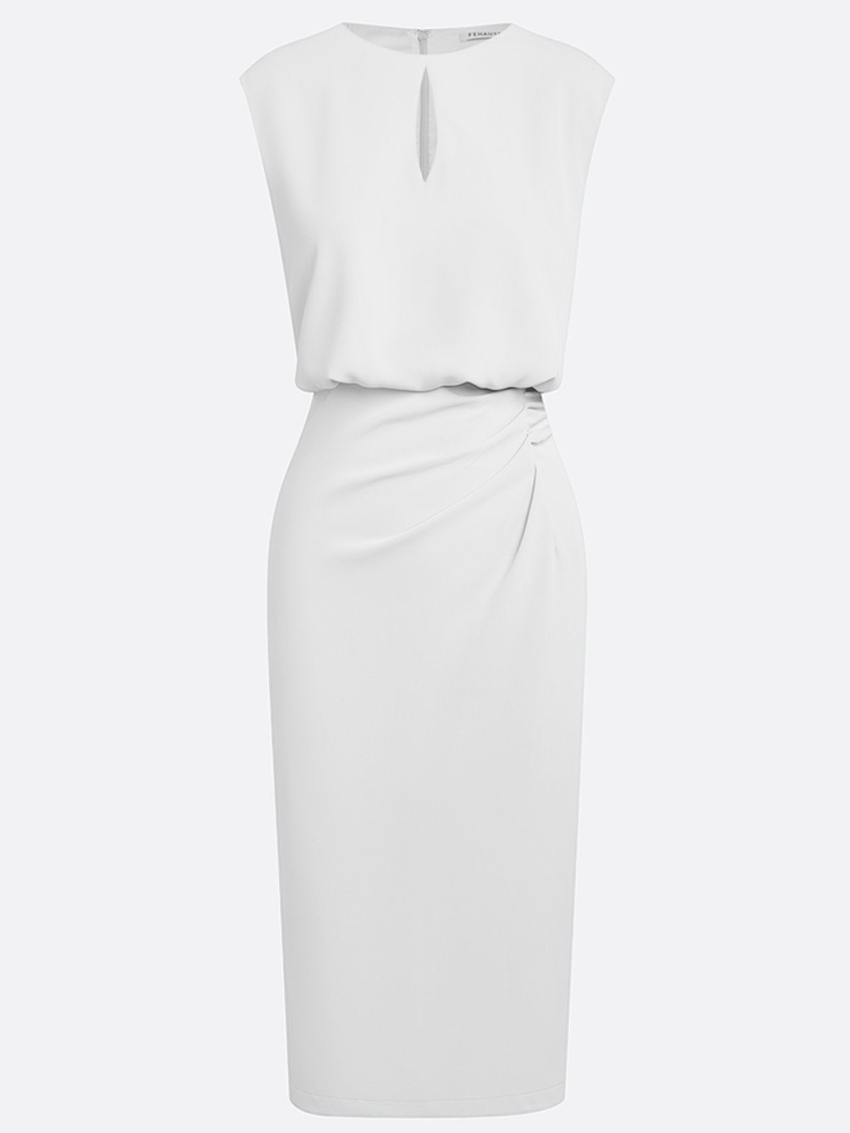 María™ | Vestido Midi Elegante con Drapeado