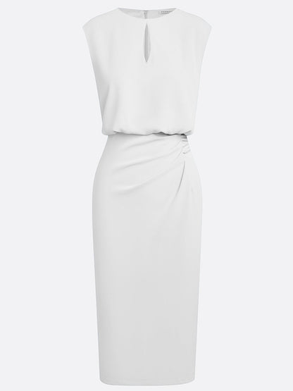 María™ | Vestido Midi Elegante con Drapeado