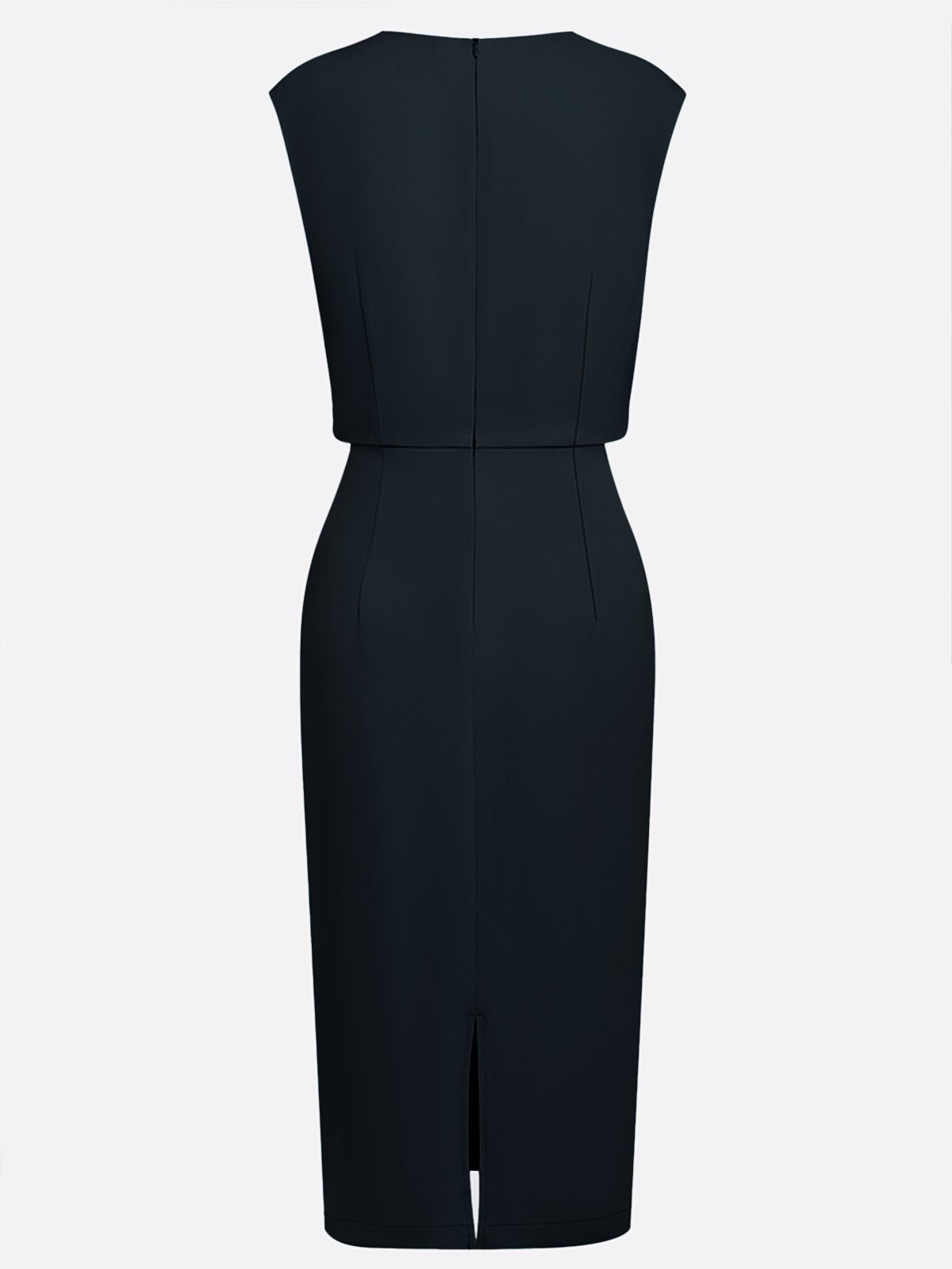 María™ | Vestido Midi Elegante con Drapeado
