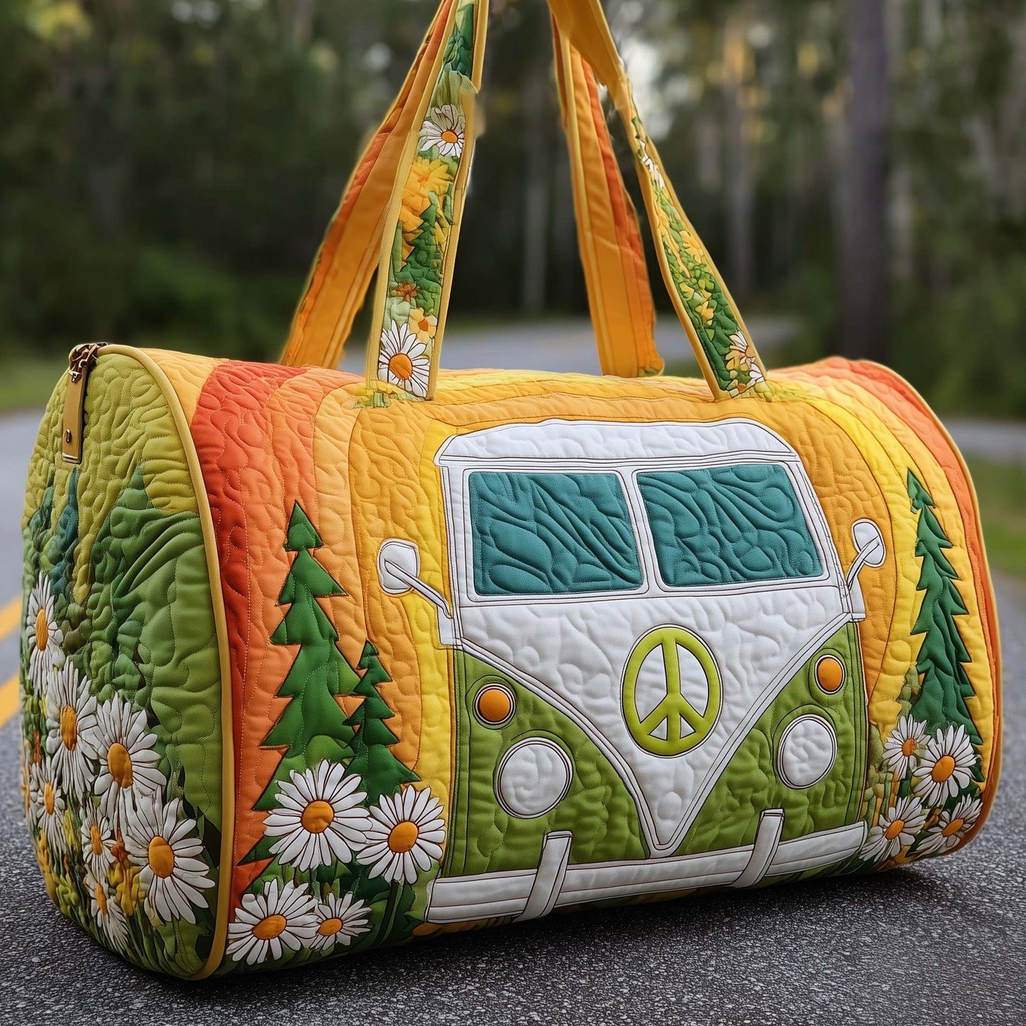 Solana™ | Bolsa de viaje acolchada estilo hippie