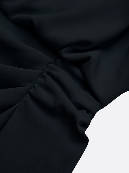 María™ | Vestido Midi Elegante con Drapeado