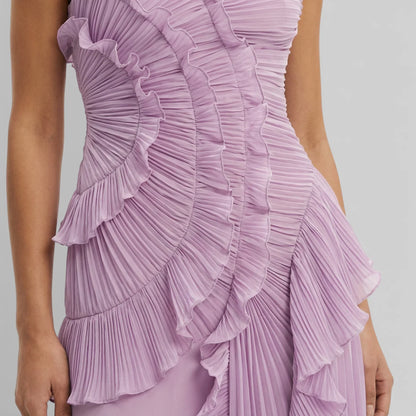 Isadora | Vestido Halter de Volantes – Edición Limitada
