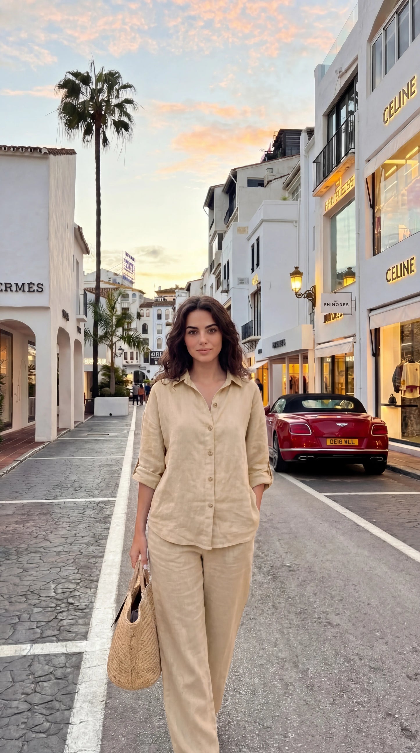 Linora™ | Elegante conjunto de algodón fluido